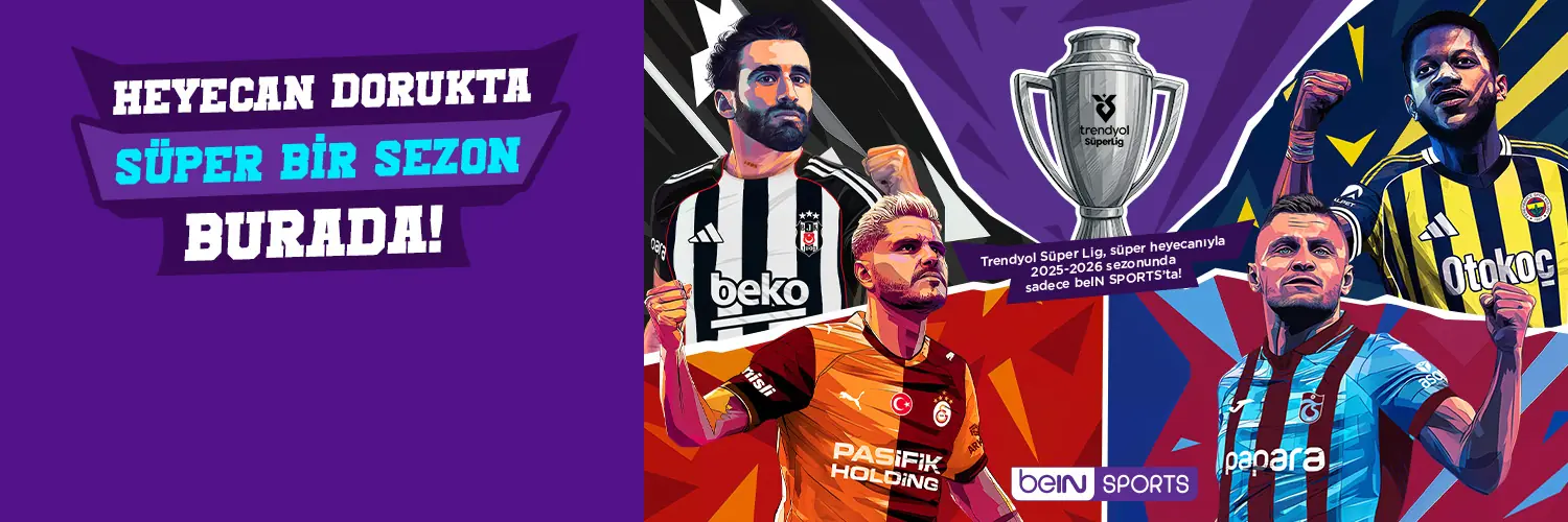 Bein Connect Türkiye Super Liginde Bu sezon super bir sezon.